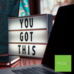"YOU GOT THIS" on a messaging board for Motivation Monday.
